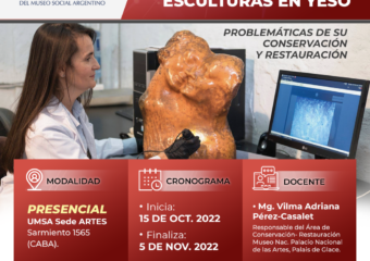 10/22 Seminario Intervención de Esculturas en Yeso