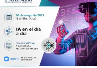 30/5 18HS. Charla “Inteligencia Artificial en el día a día”