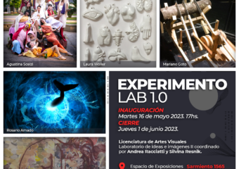 DESDE EL 16/5 AL 1/6 VISITÁ LA MUESTRA “EXPERIMENTO LAB 1.0”