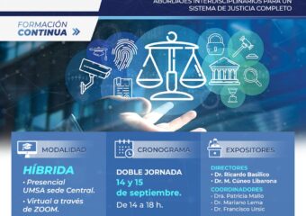 09/23 Congreso Internacional “Perspectivas actuales en Derecho Penal: abordajes interdisciplinarios para un sistema de justicia completo”