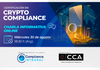 30/8 18.30hs. Charla informativa Certificación en Crypto Compliance