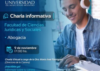 9/11 17hs. CHARLA INFORMATIVA CARRERA ABOGACÍA MARZO 2024 DE LA FACULTAD DE CIENCIAS JURÍDICAS Y SOCIALES