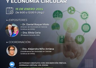 15/01 – Jornada de Investigación “Empresa, Ambiente y Economía circular”