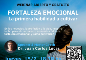 15/02 Webinar “Fortaleza Emocional: la primera habilidad a cultivar”