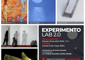 Muestra Experimento LAB 2.0 disponible desde el 16/4 hasta el 9/5