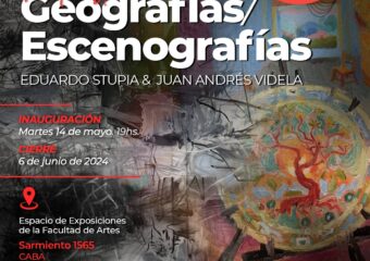 Muestra “Geografías/Escenografías” disponible hasta el 27/6