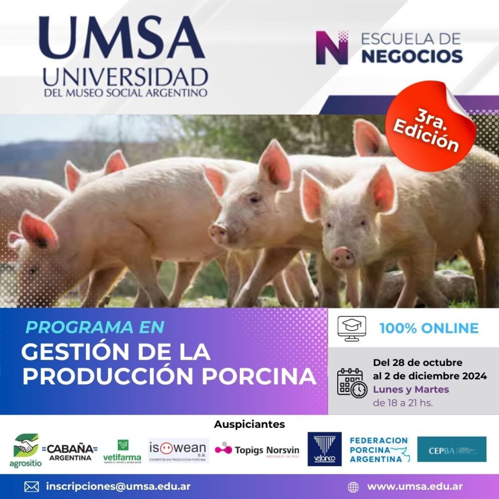 Programa en Gestión de la Producción Porcina