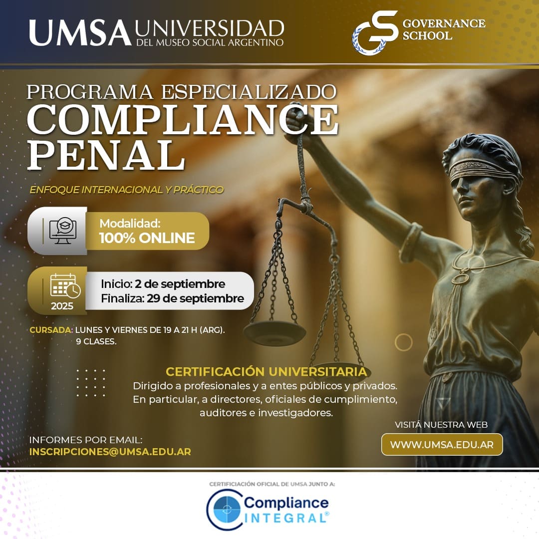 Programa Especializado en Compliance Penal