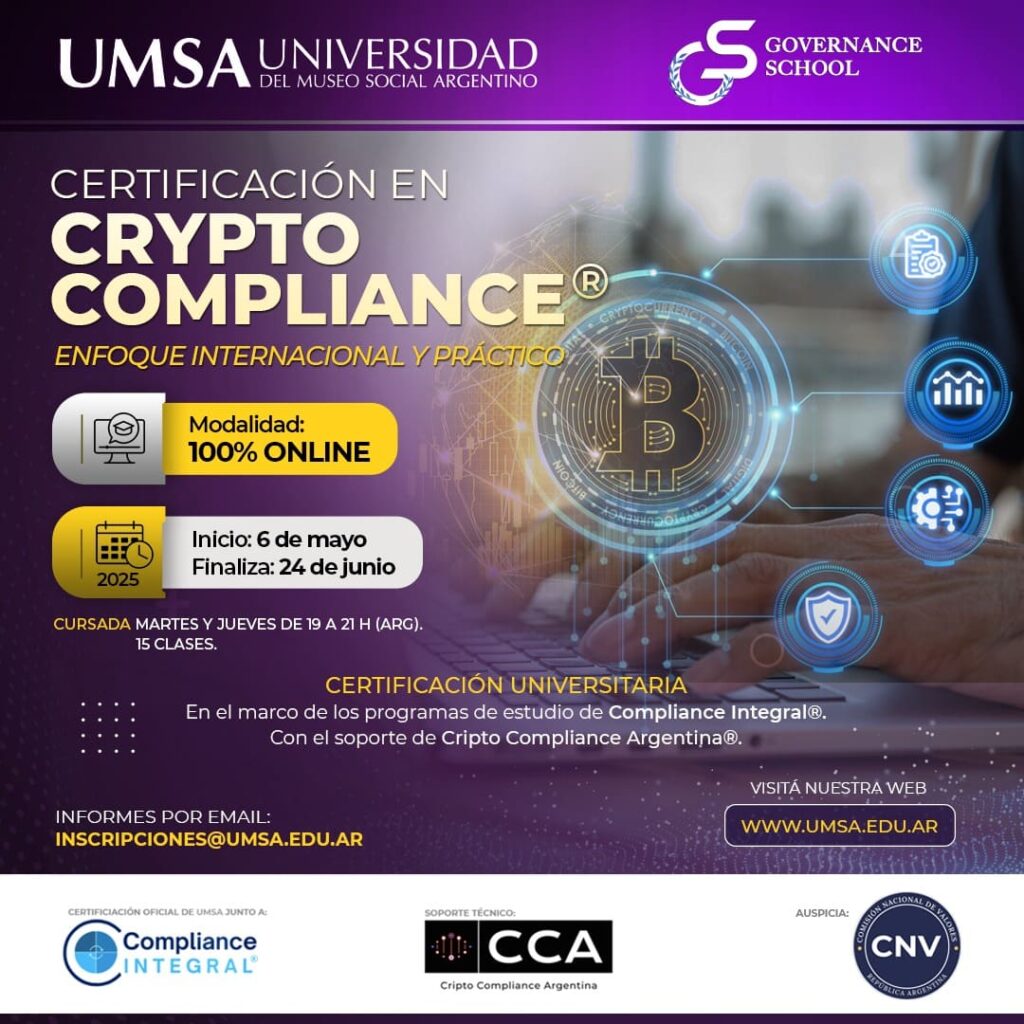 Certificación en Crypto Compliance®