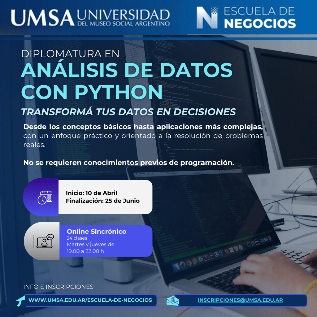 Diplomatura en Análisis de Datos con Python