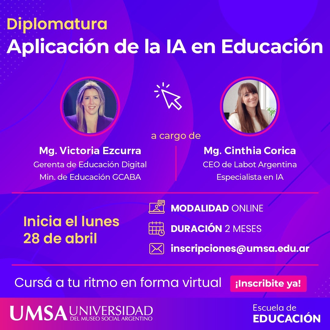 Diplomatura: Aplicación de la IA en Educación